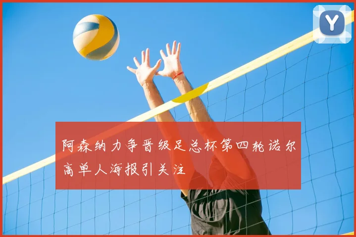 阿森纳力争晋级足总杯第四轮诺尔高单人海报引关注
